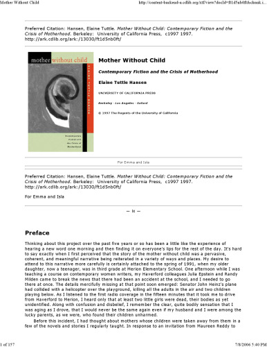 مادر بدون فرزند: داستان های معاصر و بحران مادر بودن