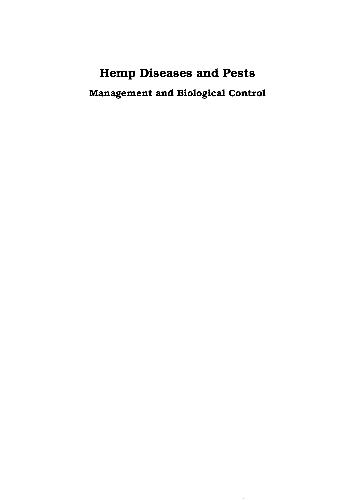 بیماری های کنف ، مدیریت آفات و کنترل بیولوژیکی