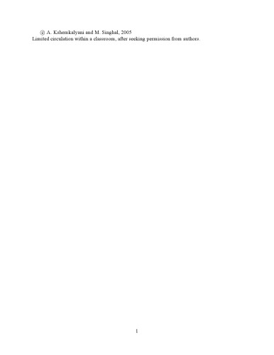 محاسبات توزیع شده: اصول، الگوریتم ها و سیستم ها