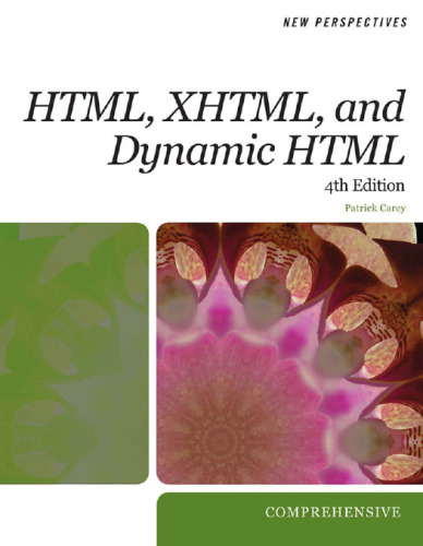 ﻿دیدگاه‌های جدید در HTML، XHTML، و HTML پویا (دیدگاه‌های جدید)