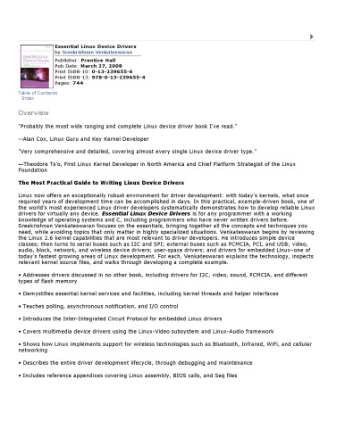 درایورهای اساسی دستگاه Linux