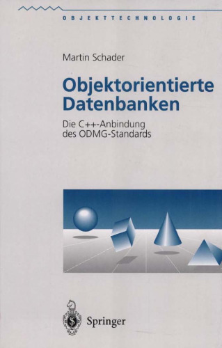 ﻿پایگاه داده های شی گرا: اتصال C ++ استاندارد ODMG