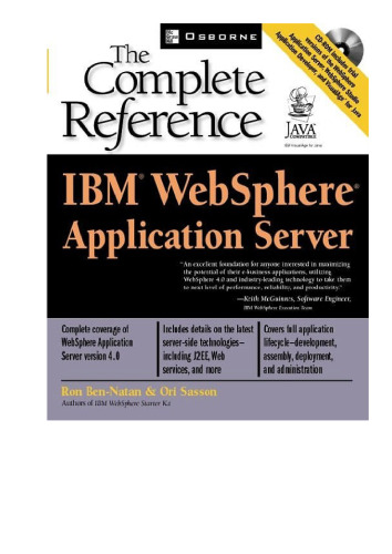 ﻿IBM(R) Websphere(R) Application Server: مرجع کامل