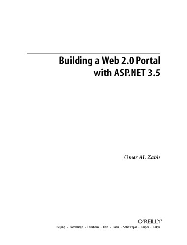 ﻿ساخت پورتال وب 2.0 با ASP.Net 3.5: هیچ