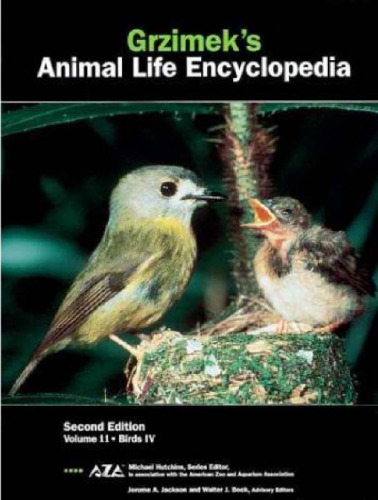 ﻿Grzimek Animal Life Encyclopedia Volume 11 Birds IV
