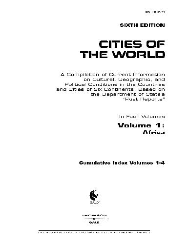 شهرهای جهان. آفریقا