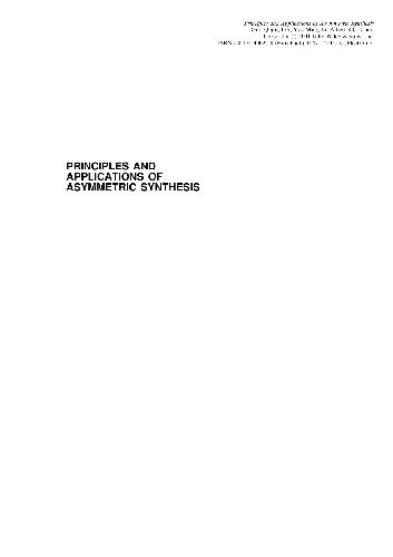 ﻿اصول و کاربردهای سنتز نامتقارن