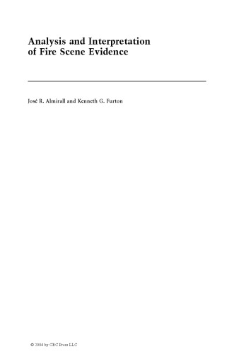 ﻿تجزیه و تحلیل و تفسیر شواهد صحنه آتش سوزی