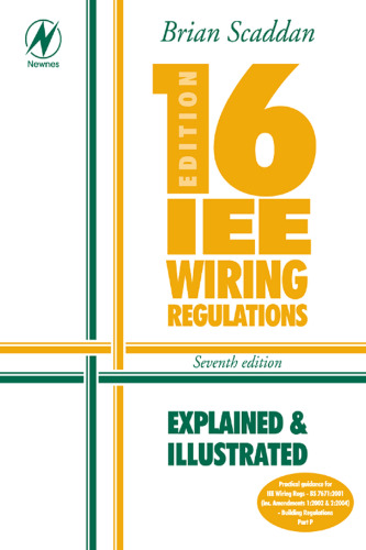﻿Electrical Bundle: 16th Edition IEE Wiring Regulations: توضیح داده شده است