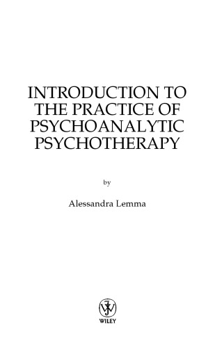 ﻿مقدمه ای بر عملکرد روان درمانی روانکاوی