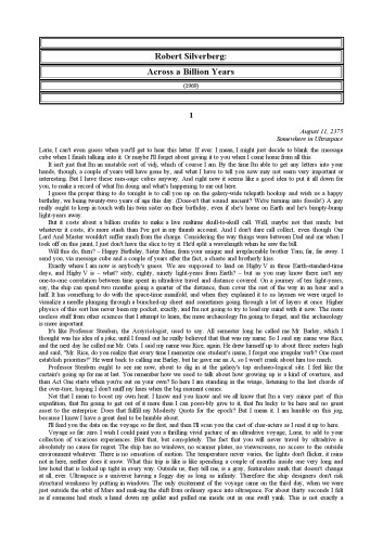 ﻿در طول یک میلیارد سال