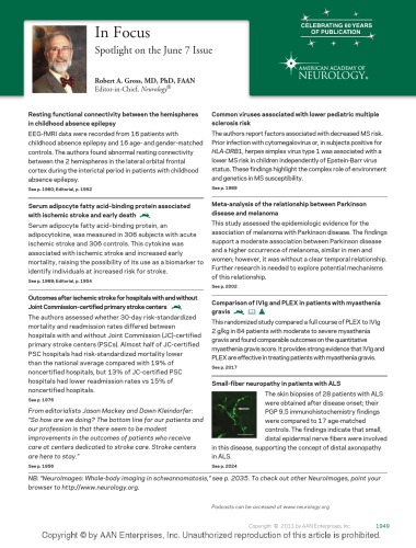 [مجله] مغز و اعصاب. جلد 76. شماره 23