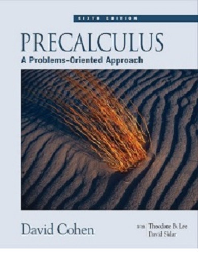 Precalculus: یک رویکرد مسئله محور ، چاپ ششم