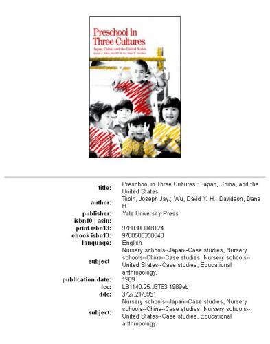 ﻿پیش دبستانی در سه فرهنگ: ژاپن، چین و ایالات متحده