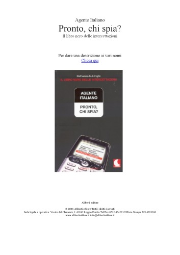 ﻿سلام چه کسی جاسوسی می کند؟: کتاب سیاه رهگیری