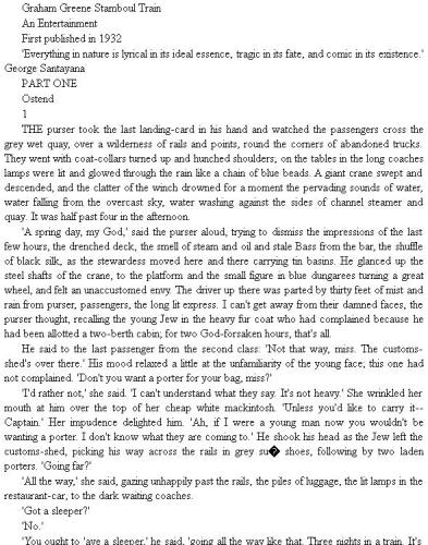 ﻿Stamboul Train: An Entertainment (کلاسیک های پنگوئن قرن بیستم)