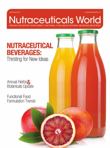 ﻿Nutraceuticals World جولای اوت 2011