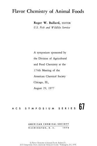 ﻿شیمی طعم غذاهای حیوانی