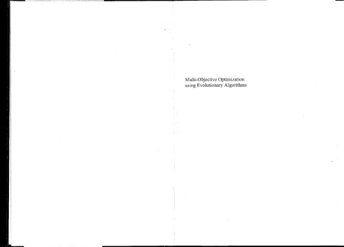 بهینه سازی چند هدفه با استفاده از الگوریتم های تکاملی