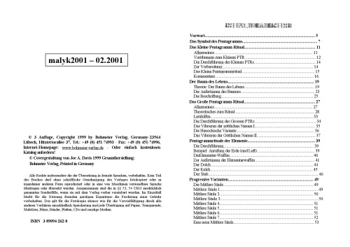 مراسم پنتاگرام: اشکال سنتی و پیشرفته در نظریه و عمل
