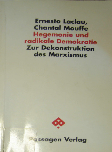 هژمونی و دموکراسی رادیکال.