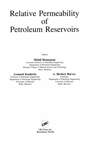 ﻿نفوذپذیری نسبی مخازن نفتی