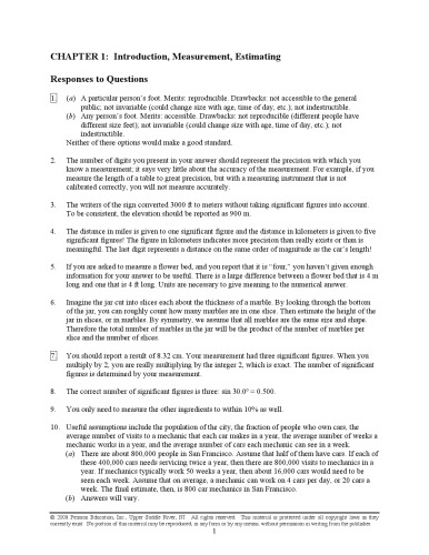 ﻿فیزیک برای دانشمندان و مهندسان ، چاپ چهارم. (راهنمای راه حل های مربی) 1 ، 2 و 3