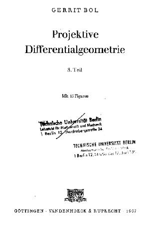 هندسه دیفرانسیل پیش بینی شده