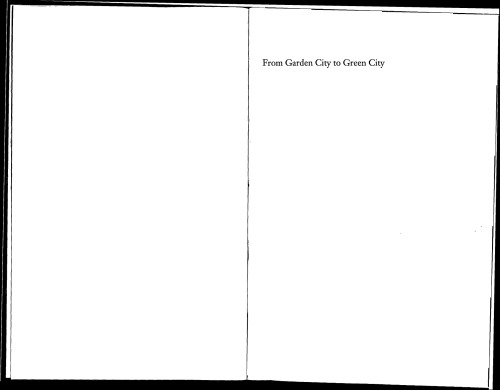 از باغ شهر به شهر سبز: میراث ابنزر هاوارد