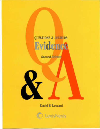 سؤالات و پاسخها: سؤالات و پاسخهای چند گانه و پاسخ کوتاه - شواهد