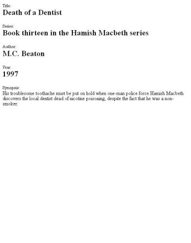 ﻿مرگ دندانپزشک