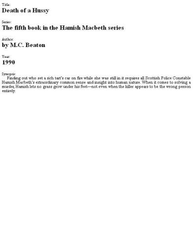 ﻿مرگ یک هاسی