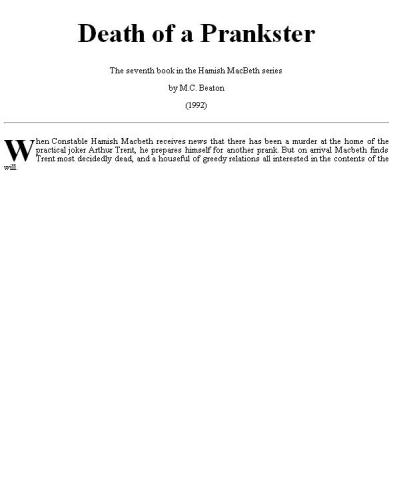 مرگ یک آشفته