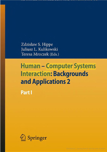 ﻿تعامل سیستم های انسانی - رایانه ای: زمینه ها و کاربردها 2: قسمت 1