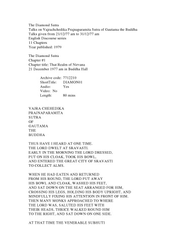 ﻿سوترای الماس: بودا همچنین گفت...