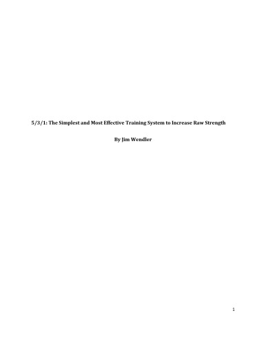 ﻿5-3-1: ساده ترین و مؤثرترین سیستم آموزشی برای افزایش قدرت خام، ویرایش دوم