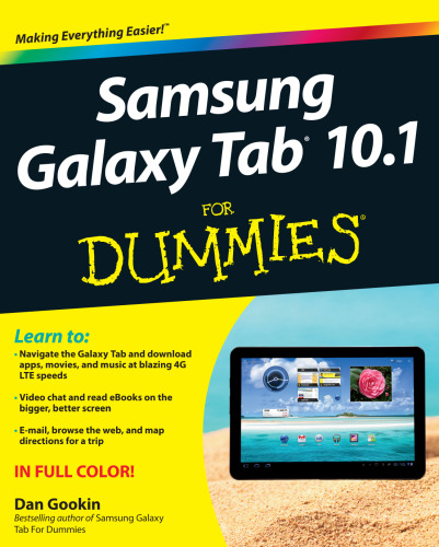 Samsung Galaxy Tab 10.1 for Dummies