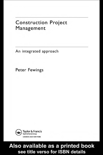 ﻿مدیریت پروژه های ساختمانی