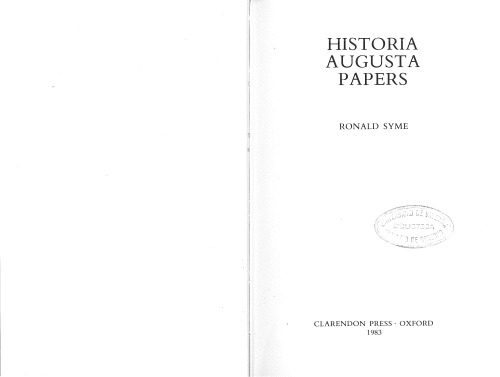 ﻿مقالات Historia Augusta