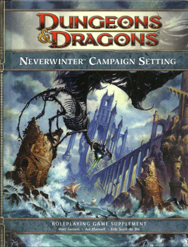 تنظیم کمپین Neverwinter: Dungeons & Dragons Edition 4th Edition