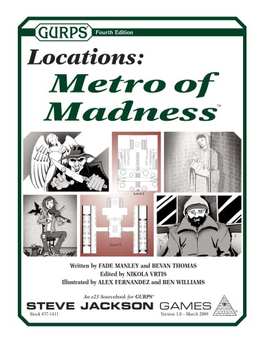 ﻿GURPS: متروی جنون