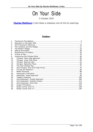 مجموعه مقالات چارلز متیوز در کنار شما
