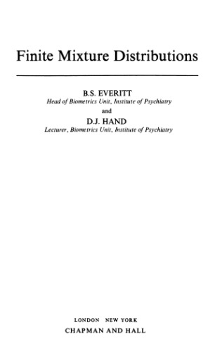 ﻿توزیع‌های مخلوط محدود (تنگ‌نگاری‌هایی در مورد احتمالات کاربردی و آمار)