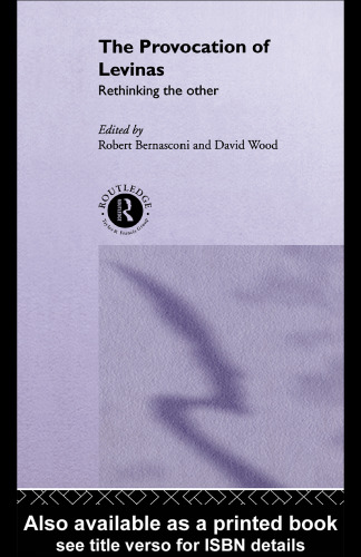 تحریک لویناس: تجدید نظر در مورد دیگر (مطالعات وارویک در فلسفه و ادبیات)