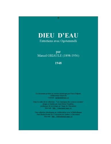 ﻿خدای آب: مصاحبه با اوگوتوملی