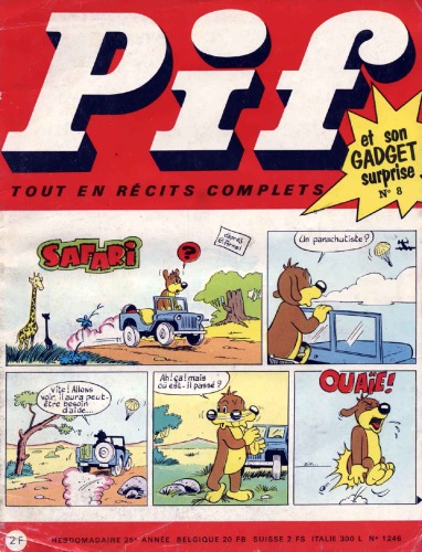 ﻿Pif Gadget 008 (آوریل 1969)