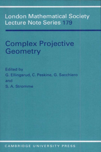 هندسه تصوری پیچیده: مقالات برگزیده