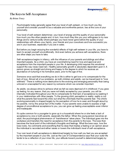 ﻿کلیدهای خودپذیری