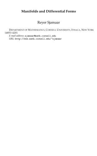 ﻿منیفولدها و اشکال دیفرانسیل