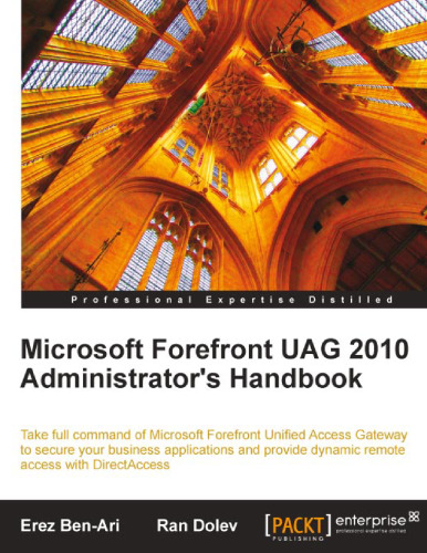 ﻿راهنمای مدیر Microsoft Forefront UAG 2010